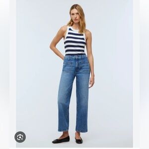 NEW with tags - Emmett wide leg Jean in lake court wash, size 29